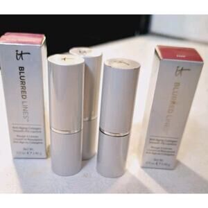 it Cosmetics Blurred Lines Smooth Fill Lipstick 3 Pcs 0.11 oz Each